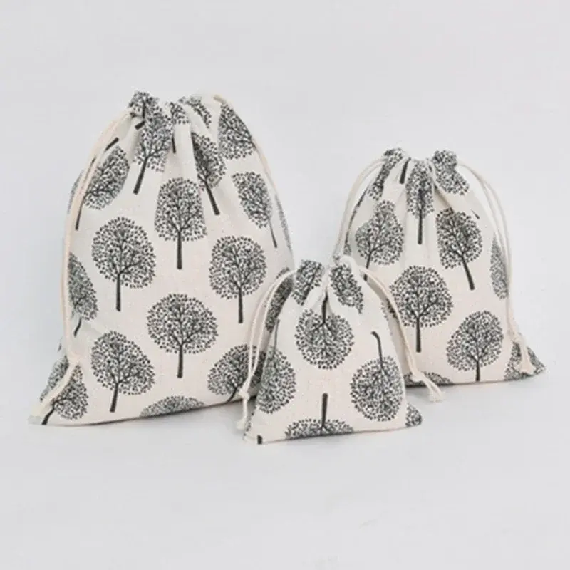 Женская Хлопковая сумка для покупок TOUB034, складная многоразовая сумка для хранения одежды и обуви