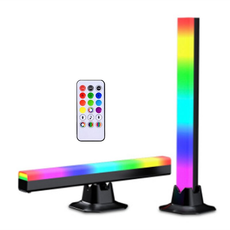 Ambiente LED RGB Licht Stimme Atmosphäre Licht Set Kit TV Wand Computers piel Pickup Lampe Gaming-Spiel Smart Light Set