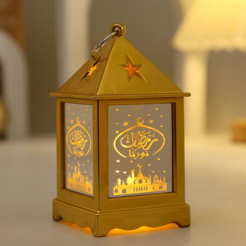 Ramadan Festival Decor LED Eid Mubarak lampada per Islamic Muslim Decor Islam Muslim Party Decor Room Night Light Decoration 2024