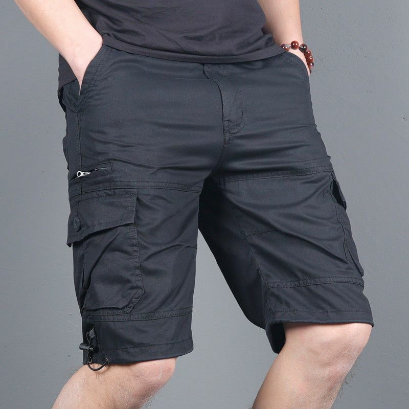 Men Cargo Shorts Plus Size Cotton Casual Pants Men's Military Army Camouflage Tactical Joggers Shorts Loose Work 5XL