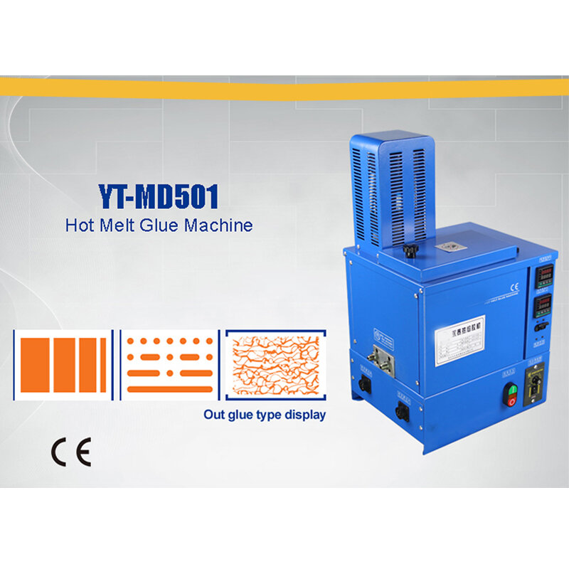 YT-MD501 ręczna maszyna do klejenia topi się 2KW automatyczny opryskiwacz kleju ręczny karton pudło do pakowania klejenia narzędzia do napełniania uszczelki lodówki