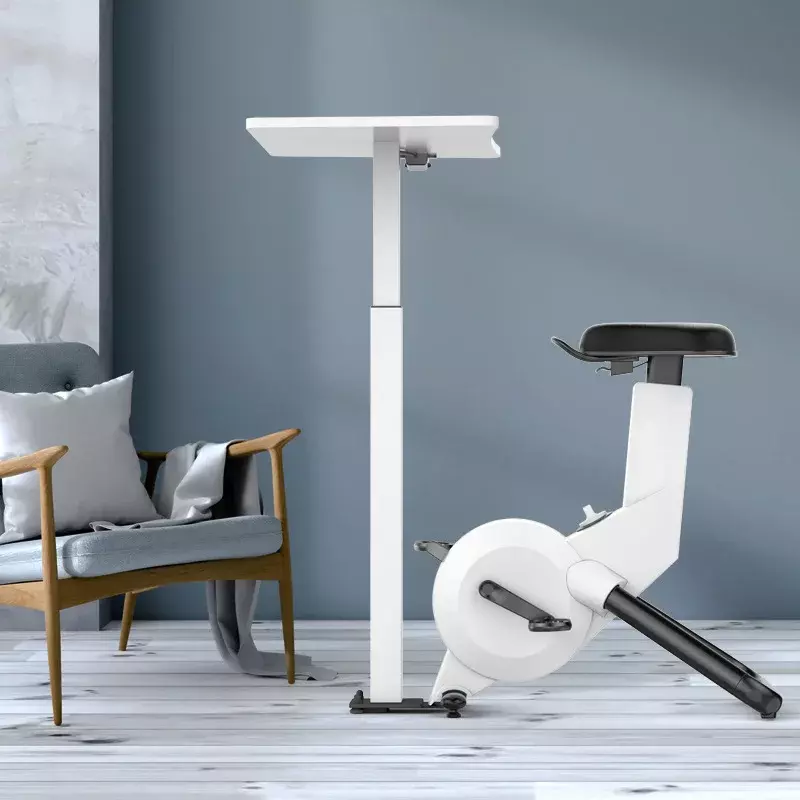 Meja olahraga sepeda recumbent, peralatan olahraga meja kantor bar modis desain baru dengan kursi