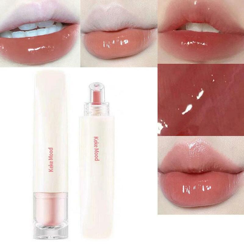 Lip Gel Essence Hydrating Water Gloss Mirror Glass Lip Smooth Lipgloss Lasting Lipstick Long Tinted Moisturizer Makeup Lips V0F0