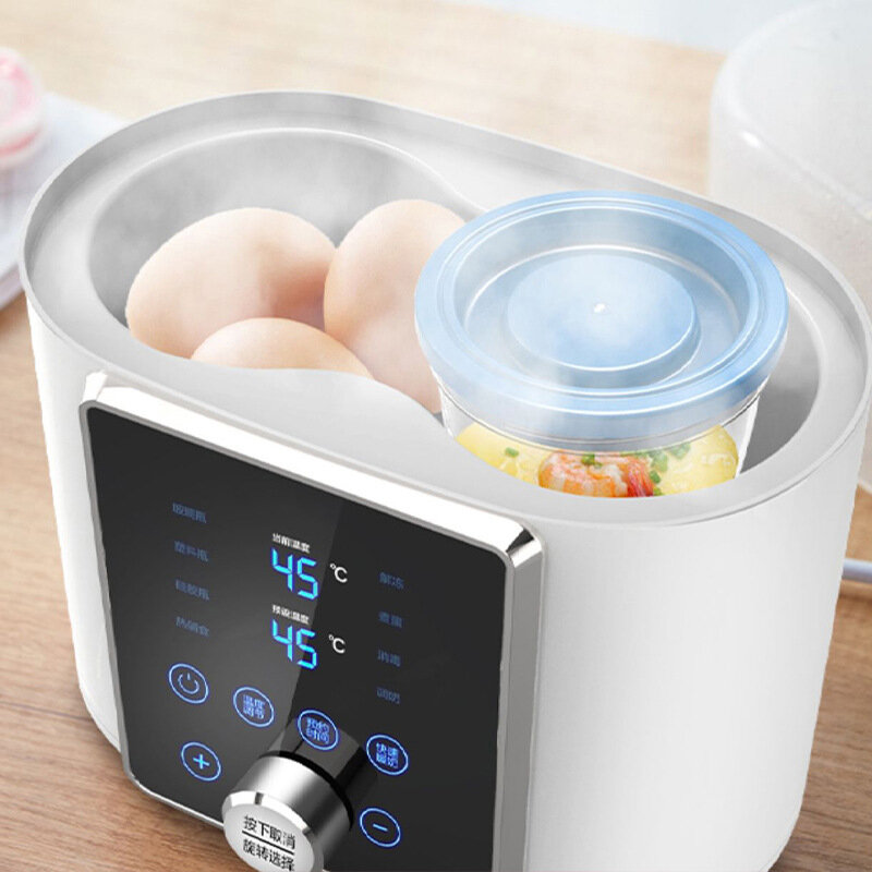 Baby Bottle Warmer 5-in-1 Digital Fast Baby Accessories Food Heater Milk Warmer Steriliser with Accurate Temperature Control
