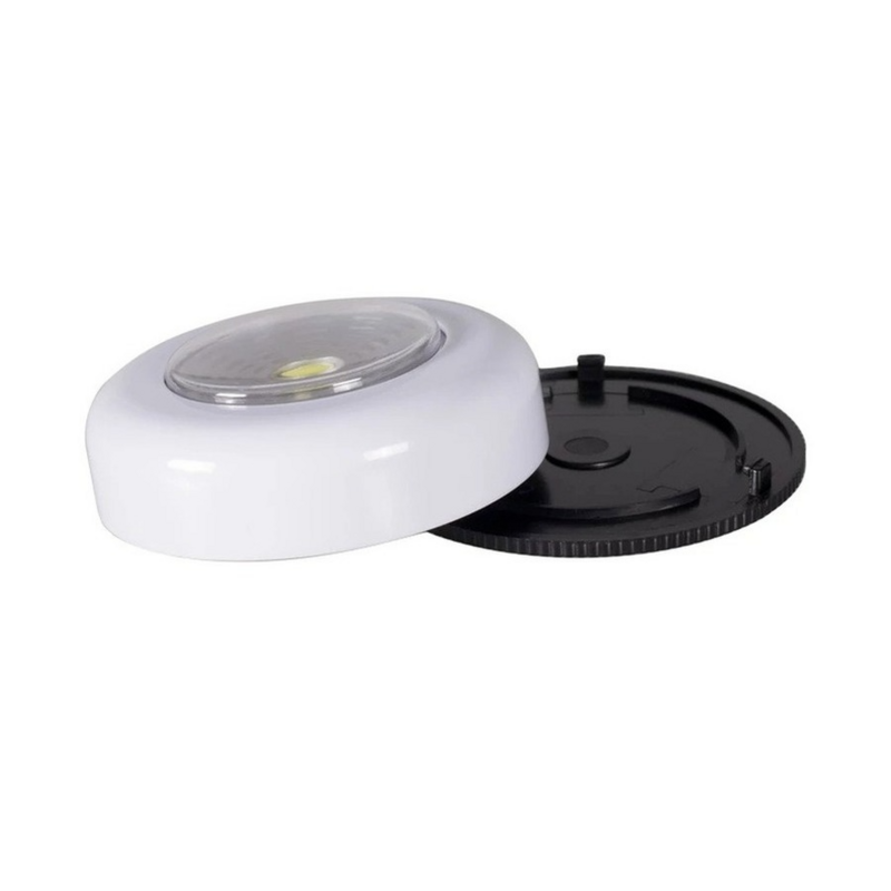 Luz LED COB para debajo del gabinete con pegatina adhesiva, lámpara de pared inalámbrica, armario, cajón, armario, dormitorio, cocina, luz nocturna