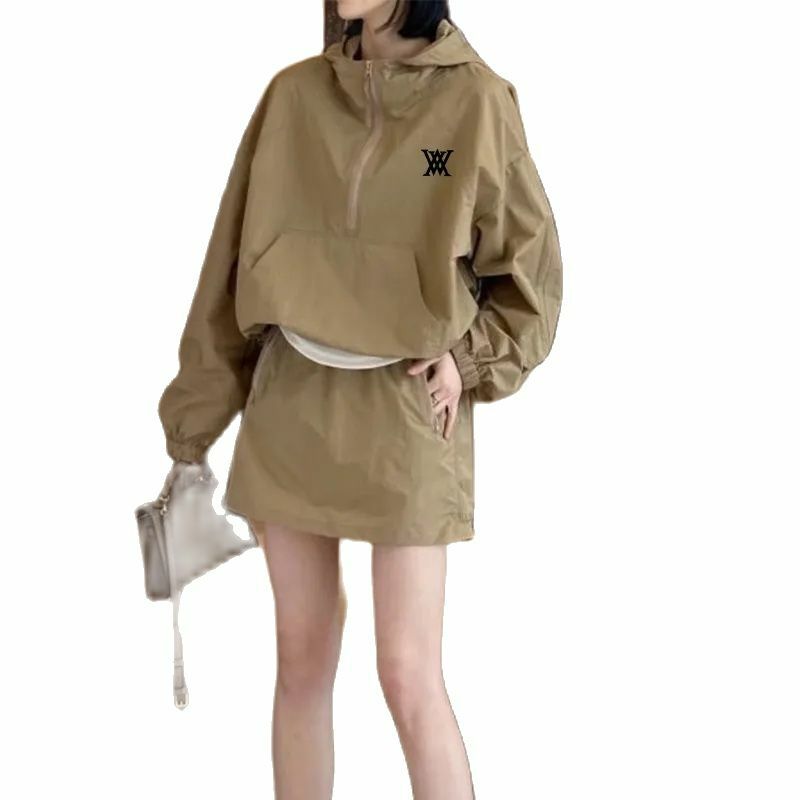 Abbigliamento da Golf moda donna cappotto per la protezione solare estate donna abbigliamento da Golf 2024 tute da Golf coreane nuovo Set di due pezzi sport Golf muslimah