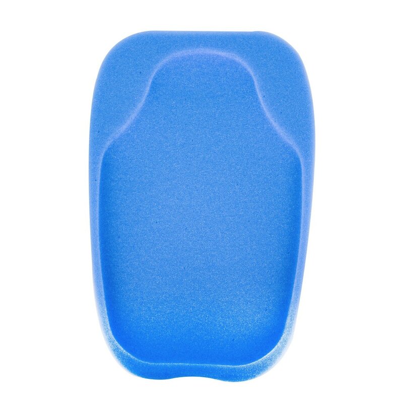 Детская губка для ванны синего цвета