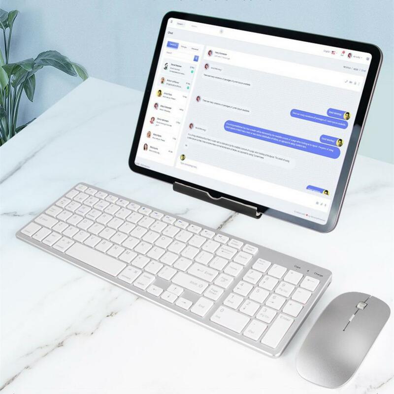 Wireless Keyboard Dual-mode Keyboard Charging Mute Laptop All-in-one Desktop Game Office Keyboard