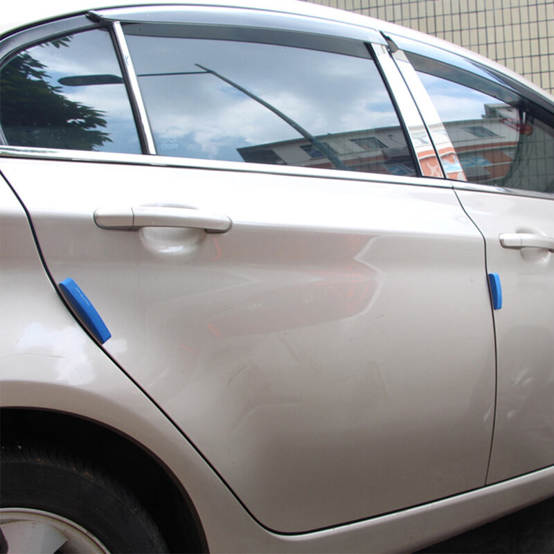 2024 4Pcs Car Door Protector Guard Strip Scratch Protector Car Rubber Bumper Stickers Auto Door Edge Protection Car Decoration