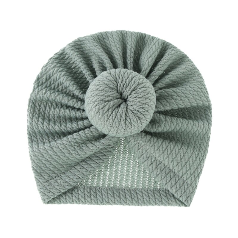 Fashion Baby Hat Beanie Headwear Bun Knot Hat Gender Neutral Winter Head Gear