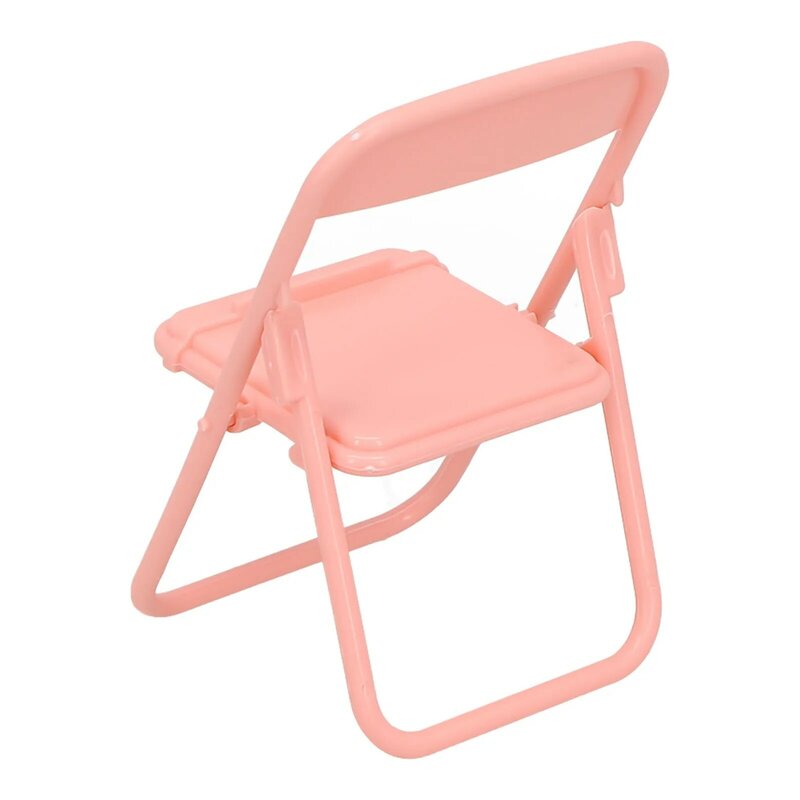 Plastic + ABS Phone Holder Enlarged Scale Excellent Workmanship High Quality Pink 11 * 6.5 * 5.5 Cm 12.5 X 6.5 Cm Folding Size