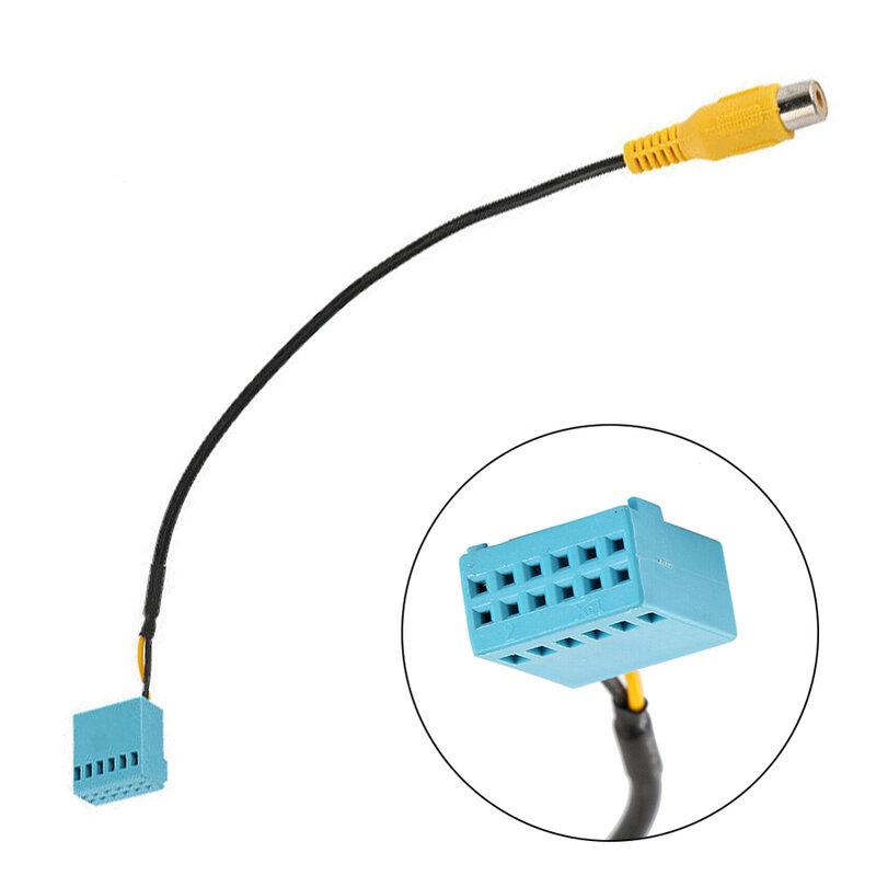Adaptador de Cable duradero, dispositivo electrónico RVC, instalación de alta resistencia, vista trasera MIB, reemplazo de enchufes ABS