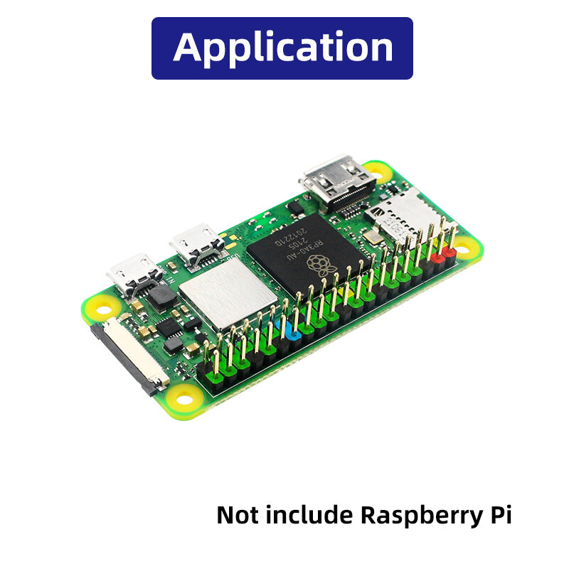 1ชิ้น/5ชิ้นหัว GPIO ตัวผู้ขนาด2x20พินสำหรับ Raspberry Pi Zero สองแถว20พินตัวผู้หมุด GPIO สีสันสดใส