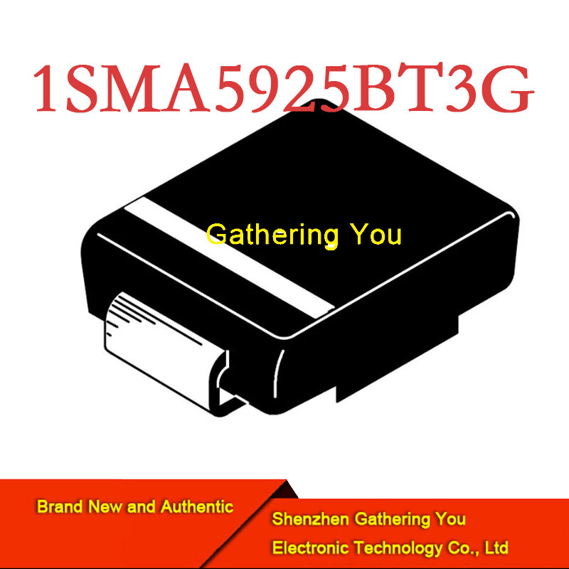 정품 SMA 제너 다이오드, 1SMA5925BT3G, 10V, 1.5 W, 신제품