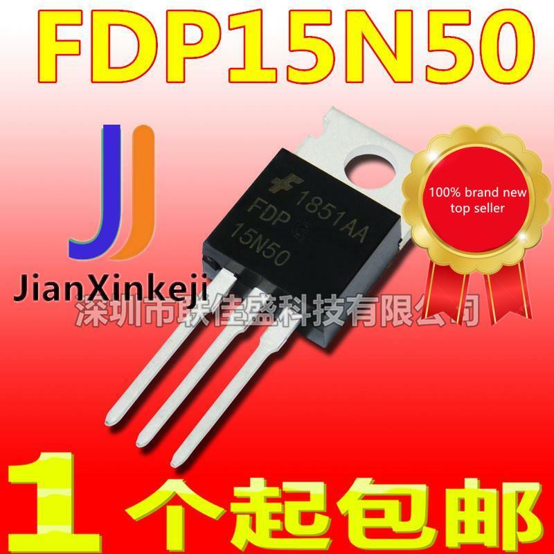 10pcs 100% orginal new  in stock FDP15N50 15N50 15A 500V TO-220 N-channel MOS tube field effect tube