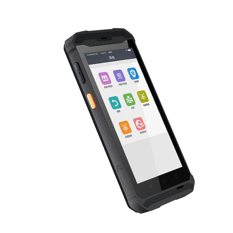 Pda5502 Android 9.0 5.5Inch Ip67 Robuuste Industriële Handheld Terminal 1d 2d Barcode Pdas Met Rfid Nfc Lezer