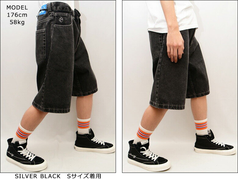 Harajuku neue y2k Streetwear Polar Big Boy dunkelblaue Jeans shorts Hip Hop Cartoon Grafik Stickerei Baggy Denim Gym Shorts Männer