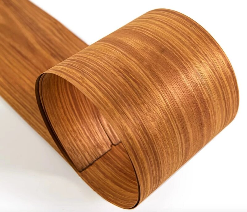 Length:2.5meters Width:23cm Thickness:0.5mm Natural Golden Sour Branch Patterned Wood Veneer