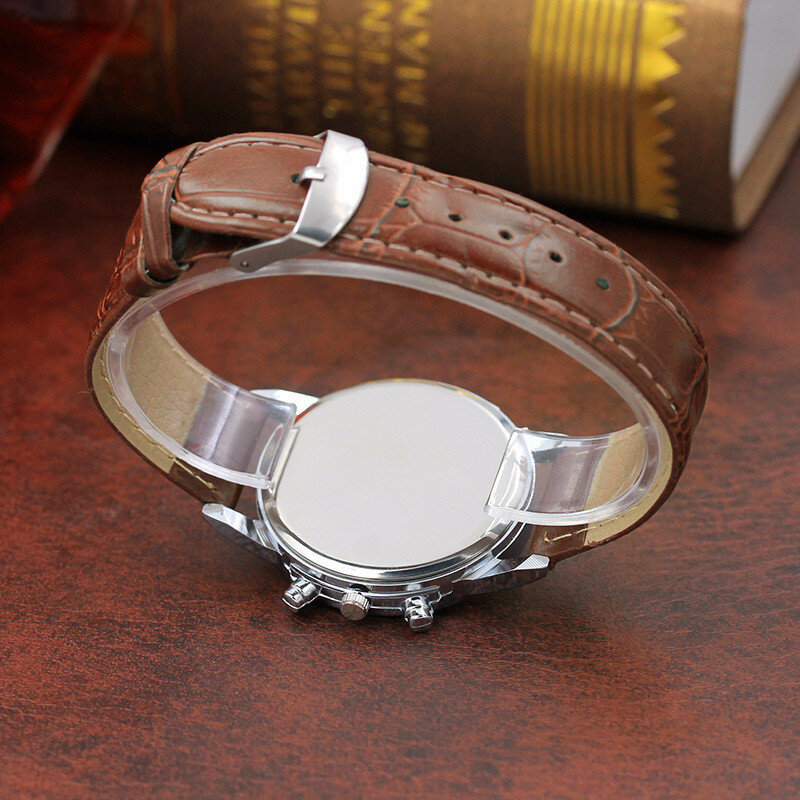 Relógio quartzo analógico masculino, cinto de alta qualidade, luxo, casual, esportivo, hora, relógio masculino