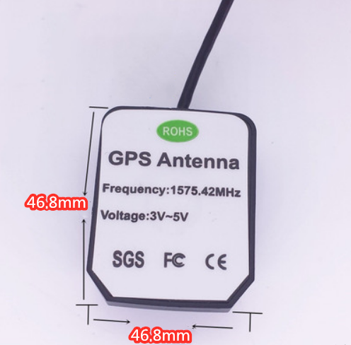 Carro dvd gps navegação antena do carro universal externo ativo gprs antena amplificador sma conector masculino