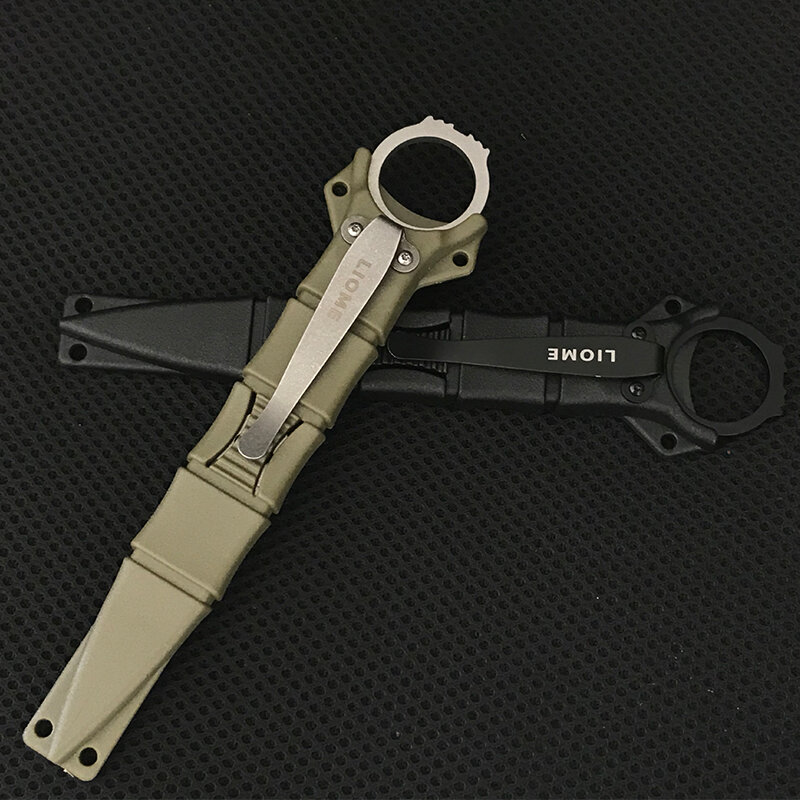 新しいliome 176ストレートナイフ屋外キャンプハンティング安全性戦術ポケットナイフedcツール