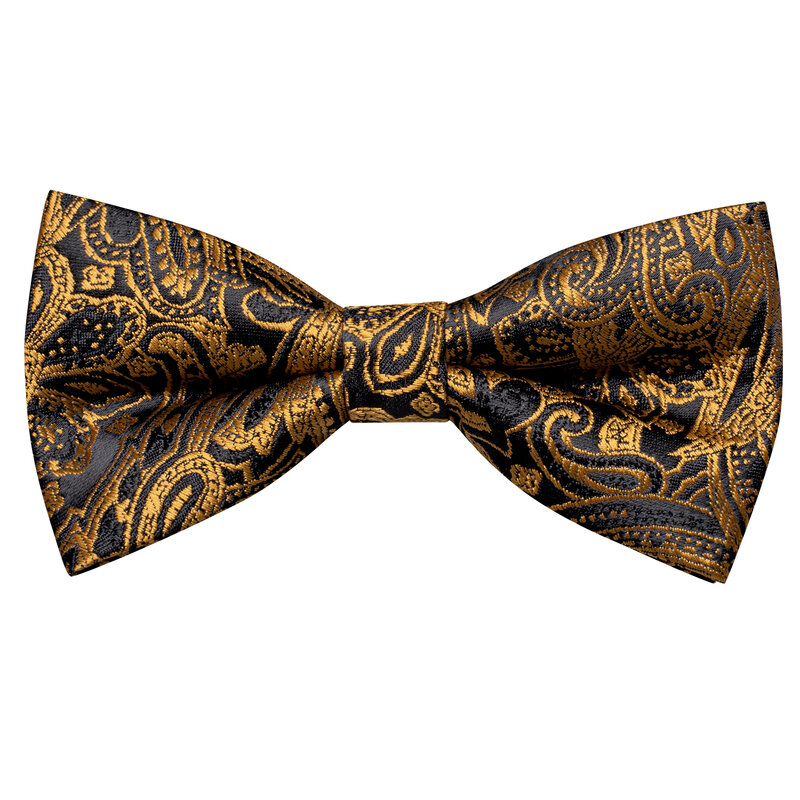 Прямая поставка; Жаккардовый Шелковый мужской галстук-бабочка, носовой платок набор запонок с готовым узелком галстуки бабочки узел, галстук-бабочка оптовая продажа для мужчин в деловом стиле
