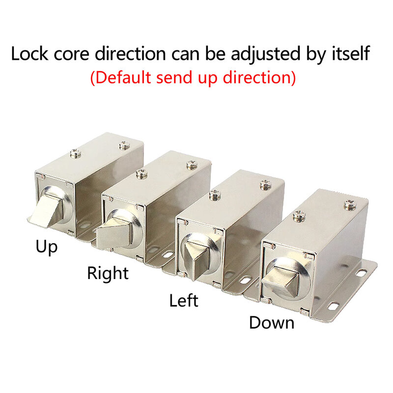小型電磁ドアロック,電気ボルトロック,アクセス制御,DC 12v,24v