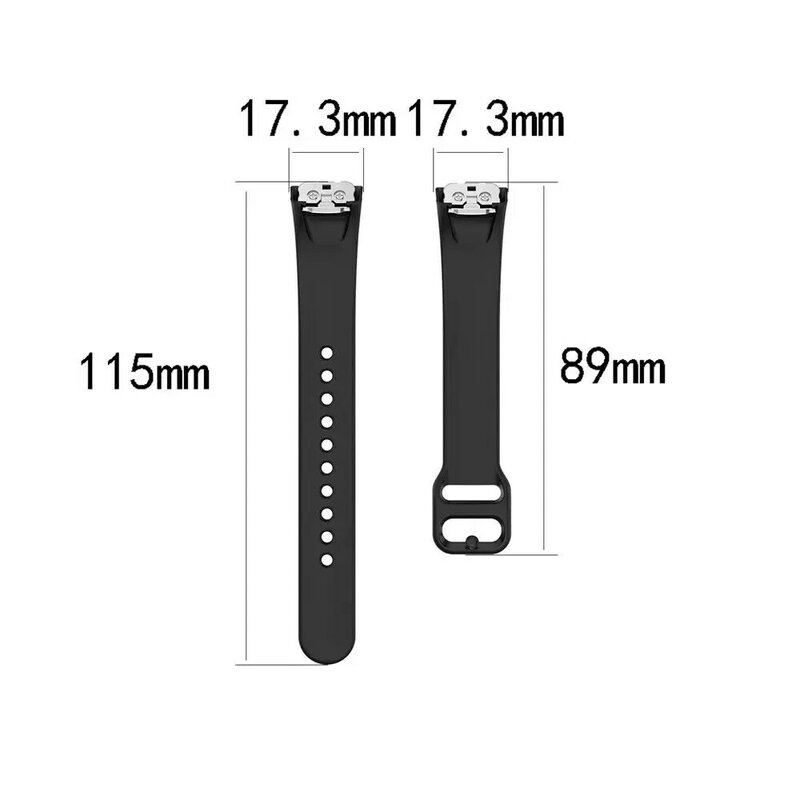 Сменный Браслет для Samsung Galaxy Fit SM-R370, дышащий мягкий силиконовый ремешок для наручных часов, браслет для Galaxy Fit R370