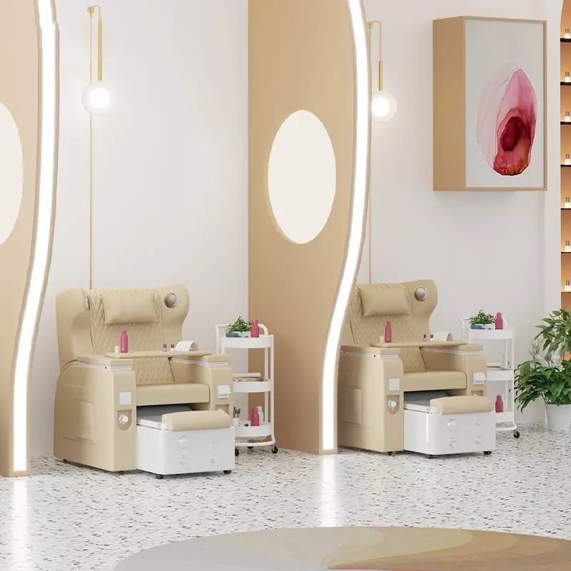 La sedia per massaggio ai piedi di lusso per massaggio Audio può fare una sedia per Pedicure a colori personalizzata per Manicure