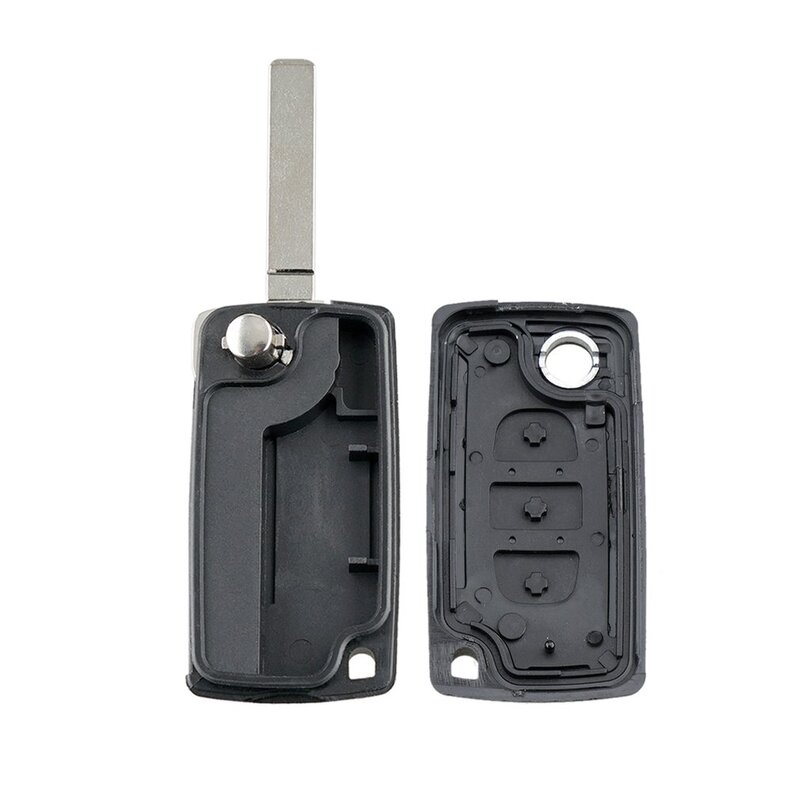 3 Knop 3b Ce0523 Remote Sleutel Cover Auto Flip Key Shell Fob Case Cover Sleutel Hoge Precisie Voor C4 Voor C5 Voor C6 Voor C8