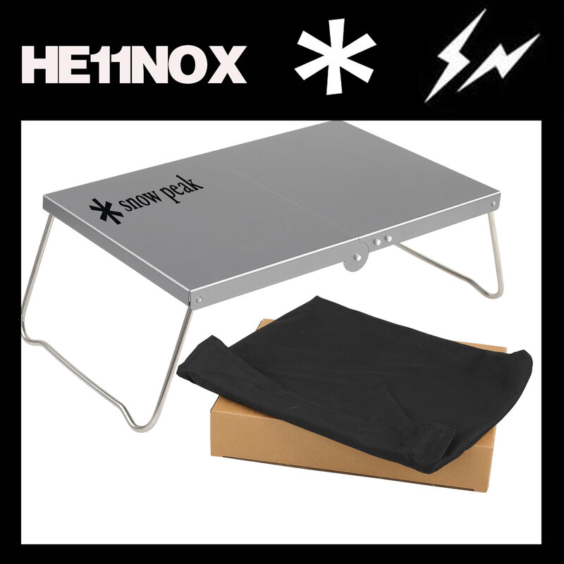 Mini mesa plegable portátil de aleación de aluminio para exteriores, mesa aislante de café para acampar, picnic ligero