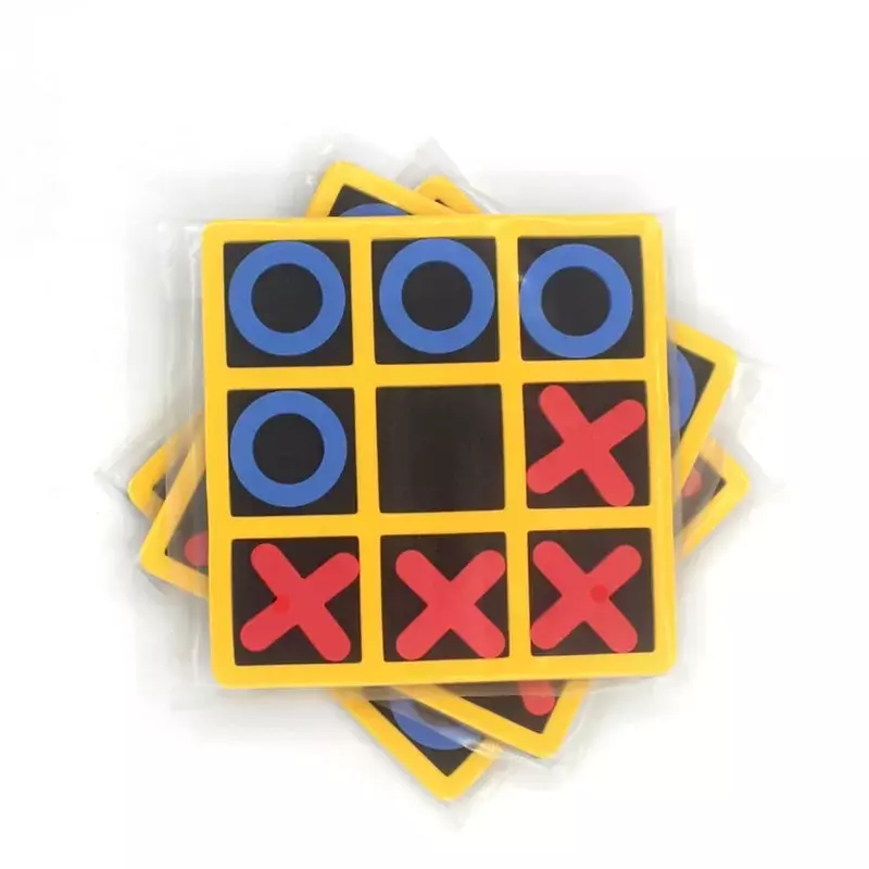 어린이 상호 작용 레저 보드 게임 OX 체스 재미있는 개발 지능형 교육 장난감 퍼즐 게임, 어린이 선물, 1PCSPA