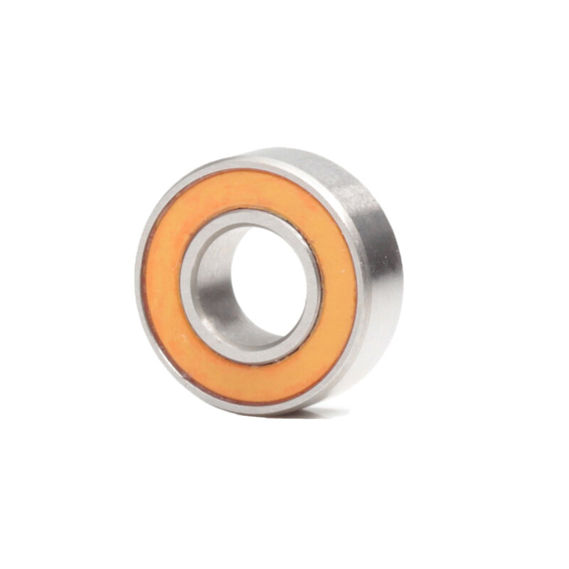 MR115RS Bearing ( 10 PCS ) 5*11*4 mm ABEC-7 Hobby Electric RC Car Truck MR115 RS 2RS Ball Bearings MR115-2RS Orange Sealed