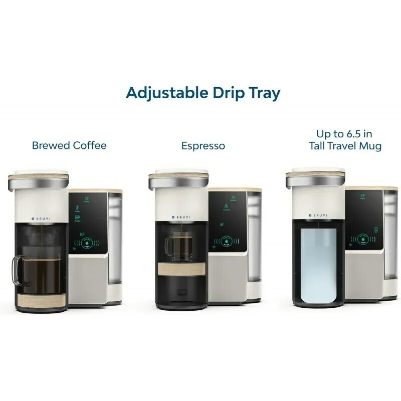 The Bundle-Système de café à service unique, comprend 20 brasseurs de café et expresso B-Dosettes, kit d'eau de qualité supérieure