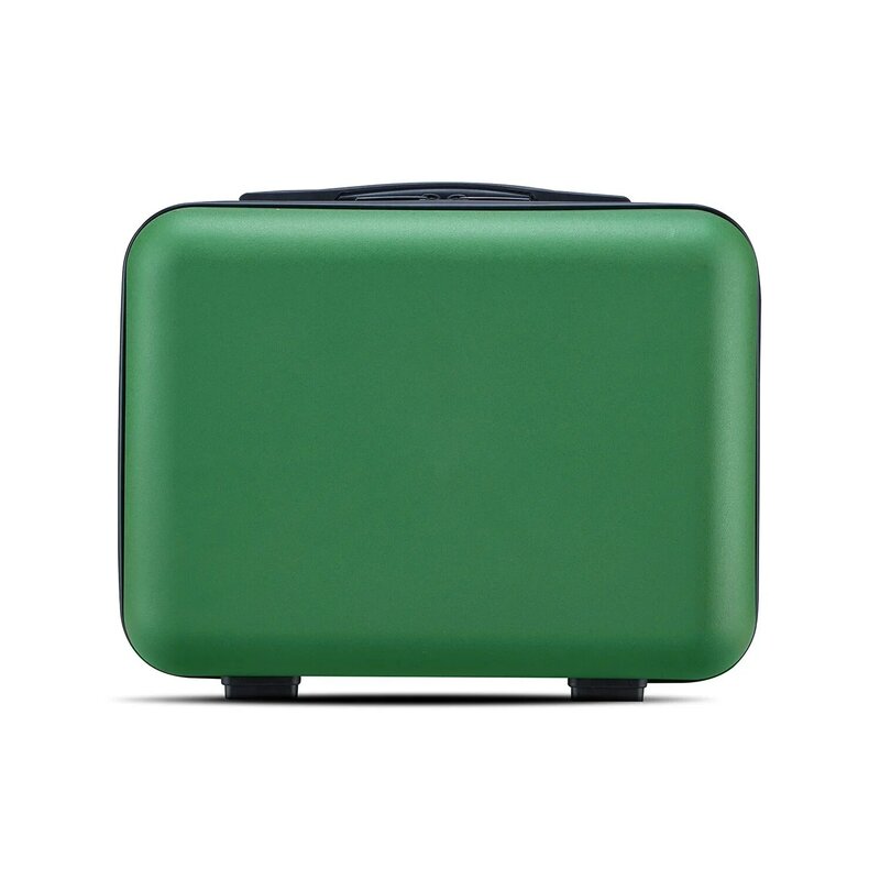 (010) tas kosmetik koper kecil dan ringan 14 inci tas penyimpanan Mini