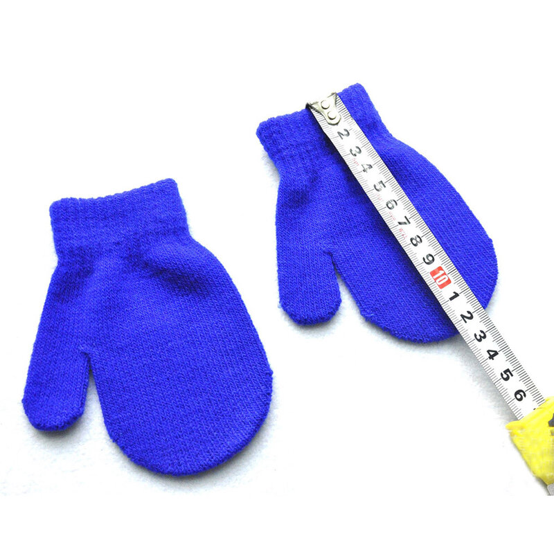 Costume da esterno neonati maschi ragazze bambini guanti lavorati a maglia guanti per neonati guanti più caldi guanti per bambini