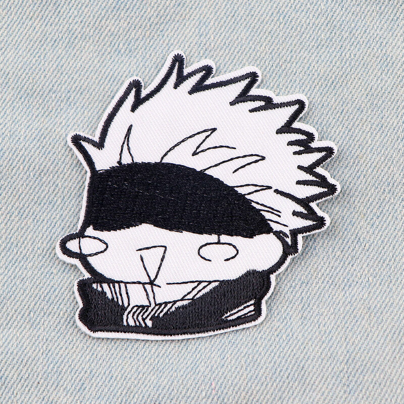 Japanese Anime Embroidered Patch for Clothing Backpack T-shirt DIY Badges Decorative New Fashion Accessories Wholesale