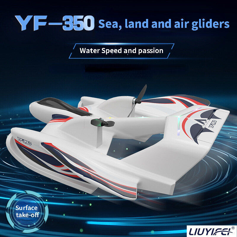 Samoloty Rc wodne wodoodporne samoloty lądowe i powietrzne puszczania samolotów szybowiec elektryczny Model samolot zabawkowy drona