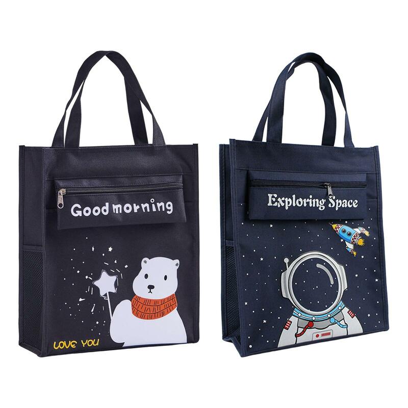 Очаровательные модные сумки для ежедневных продуктов с верхней ручкой для детей
