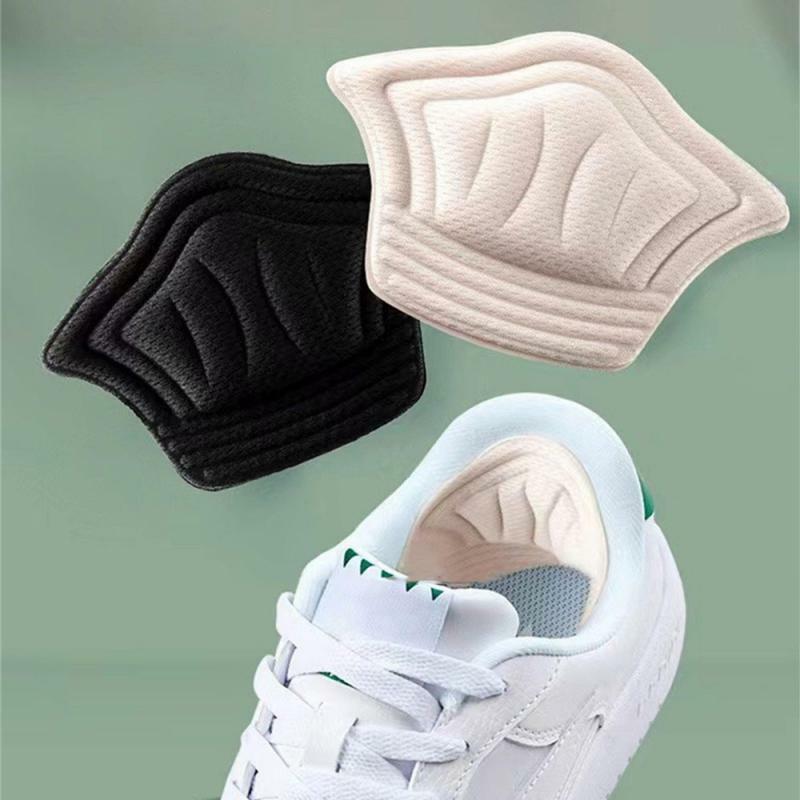 1/2/3 paia di adesivi per scarpe regolabili Grind Your Feet Shoe Heel Sticker cuscino/cuscino protezione del tallone antiscivolo prevenire l'usura