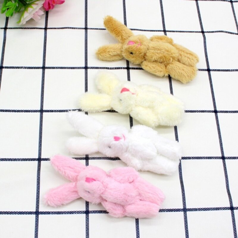 6cm ぬいぐるみ ミニウサギ用 誕生日の装飾用 バニー用 人形用 ウサギのぬいぐるみ用