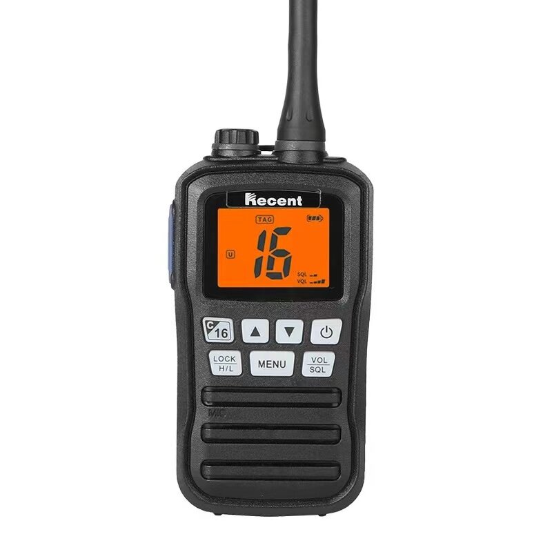 Transceptor marino VHF RS-25M, walkie-talkie de mano, resistente al agua, flotador, barco, Radio bidireccional, RS25M, IP-X7