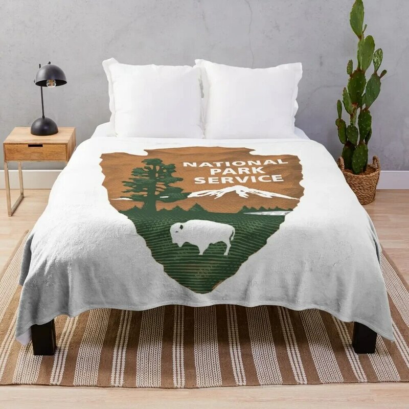 National Park Service Throw Blanket heavy to sleep Camping for babies Blankets