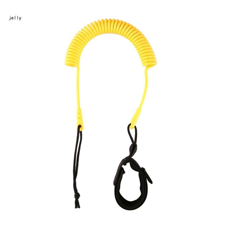 448C Coiled Stand Up Paddle Board Leash Legrope für Paddleboard Longboards Shortboard