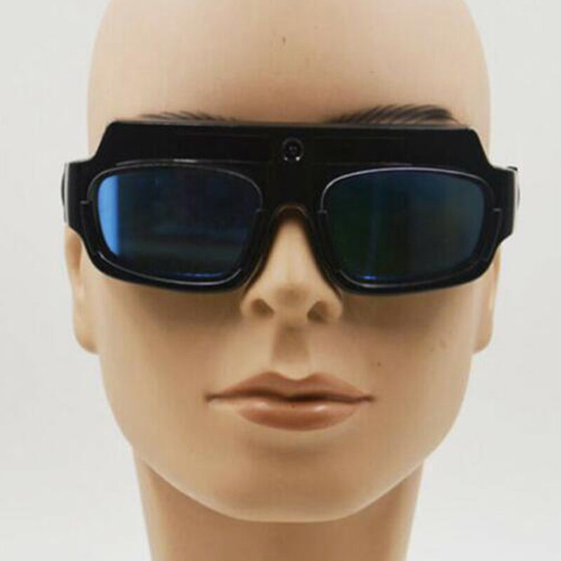 Gafas de soldadura con oscurecimiento automático, casco protector de soldadura, gafas de soldador, gafas antideslumbrantes, herramientas para proteger los ojos