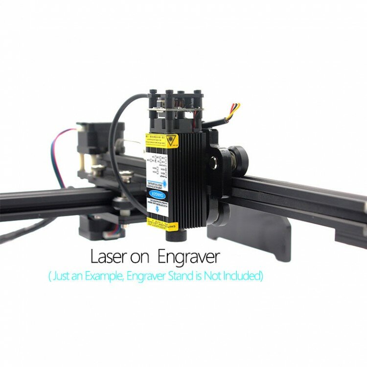 2W 3W 5W 7W 445-450nm Blue Focusable Laser Head Module with PMW