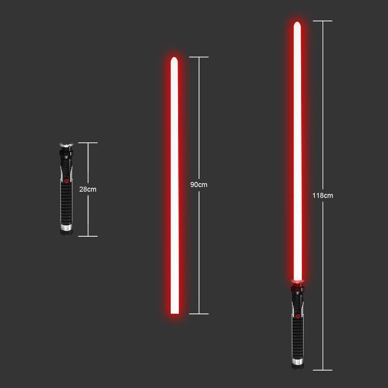 Yesse Jedi Knight-Sabre laser Pixel Blade, le côté lumineux de la force, le grand maître, Qui-Gon Jinn, changement de couleur, restauration de films