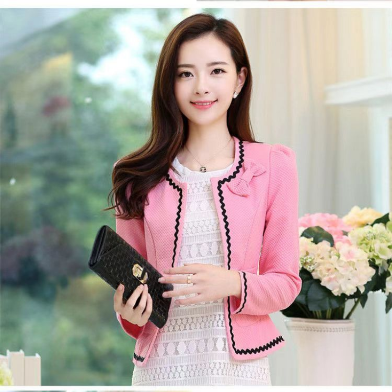 2023New Short Coats for Women   Blazer Woman Chic and Elegant Jacket Female Coat Korean   Clothes Luxury Traf Zevity