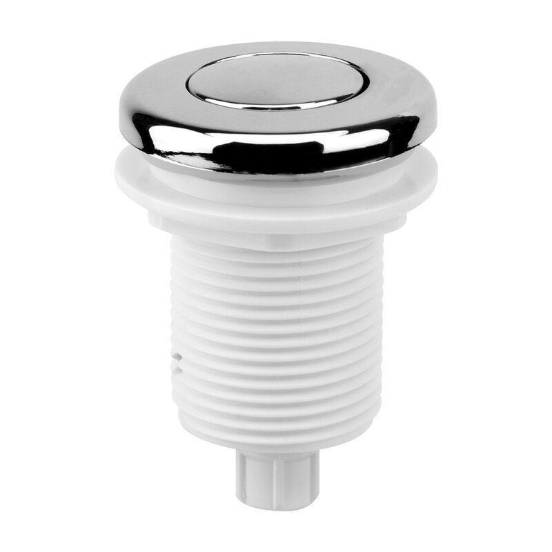 Multipurpose Botão para Massagem Banheira, On e Off Air Botão Interruptor para Home Spa Eliminação de Lixo, Aço inoxidável Botão pneumático