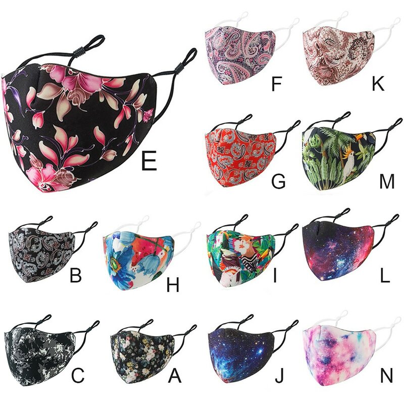 Neutral Style Cute Printed Outdoor Protective Mask Odorless And Irritation-Free Comfortable Mask Breathable Comfortable Mask